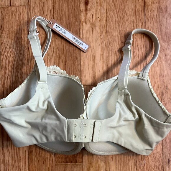 SKIMS Fits Everybody Lace Push Up Bra-Sage - Picture 5 of 6